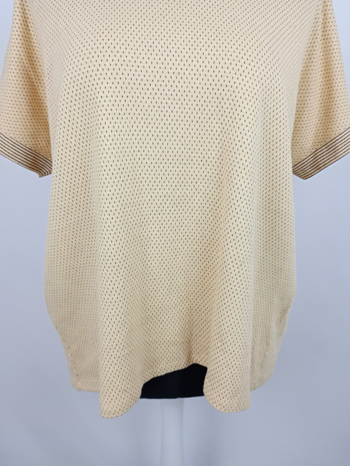 EK4845 Damen Shirt von Laura Torelli, beigegelb, Gr. XL2
