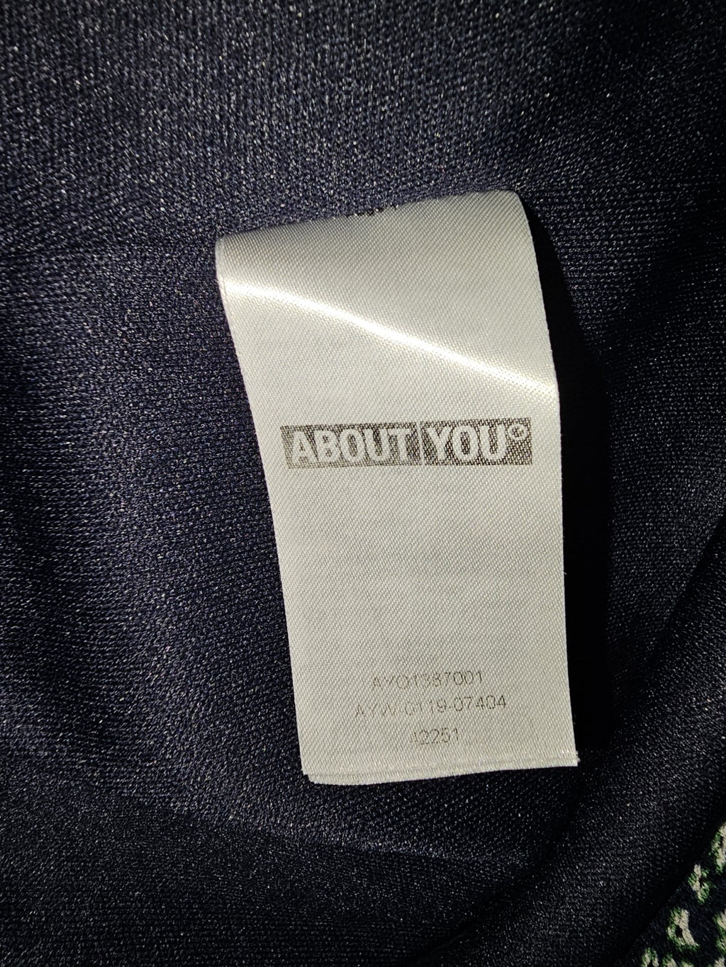 EK8659 Damen Kleid von About You, blau-grün, Gr.405