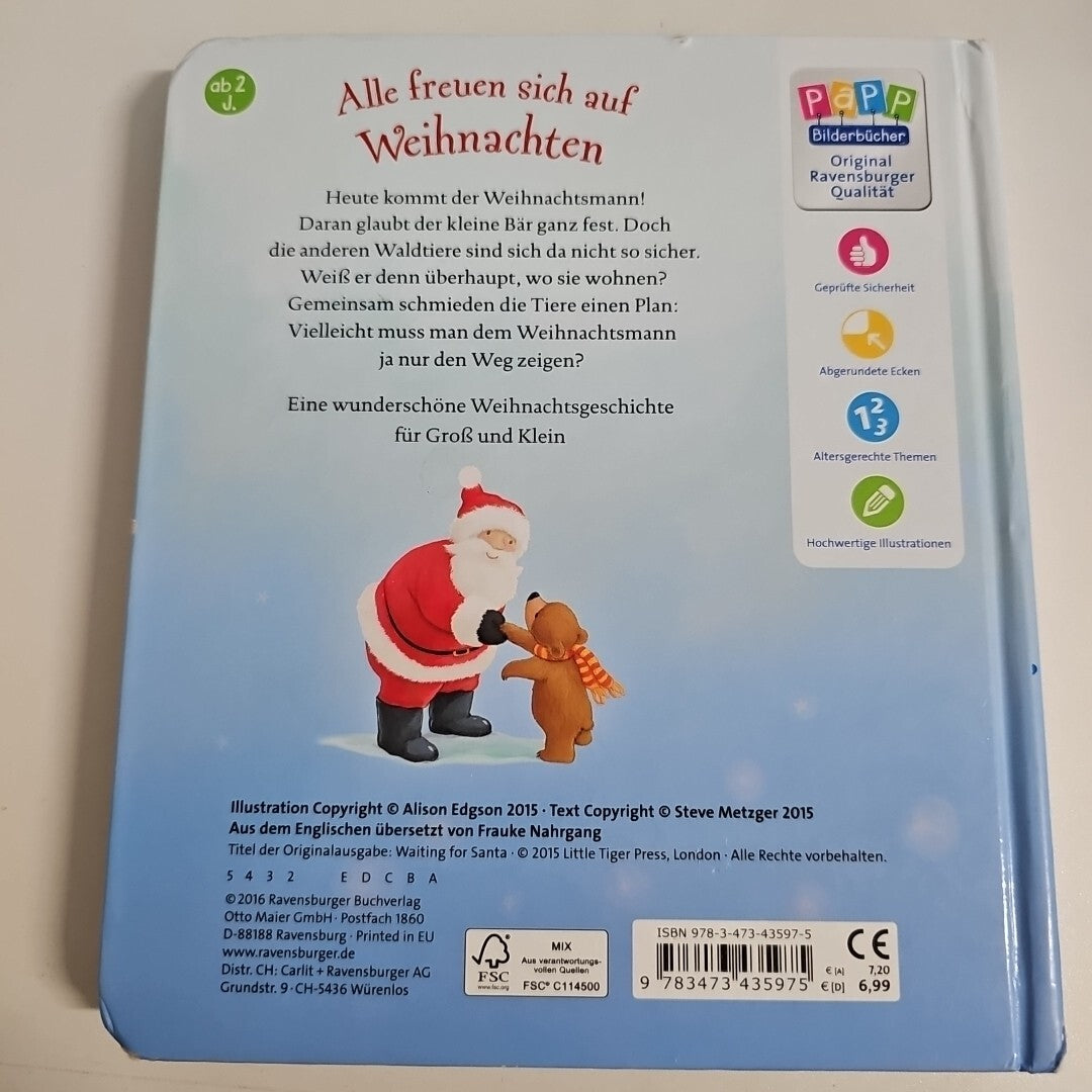 EB1221 Wann kommst du, lieber Weihnachtsmann? von Steve Metzger 1