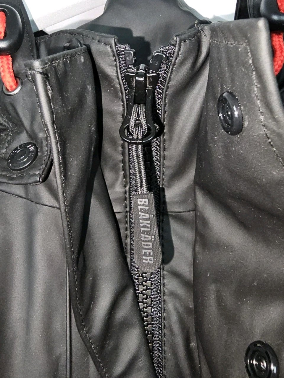 EK10944 Damen Regenmantel von Blaklader, schwarz, Gr.3XL7