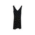 EK10091 Damen Kleid Gr.M Schwarz0