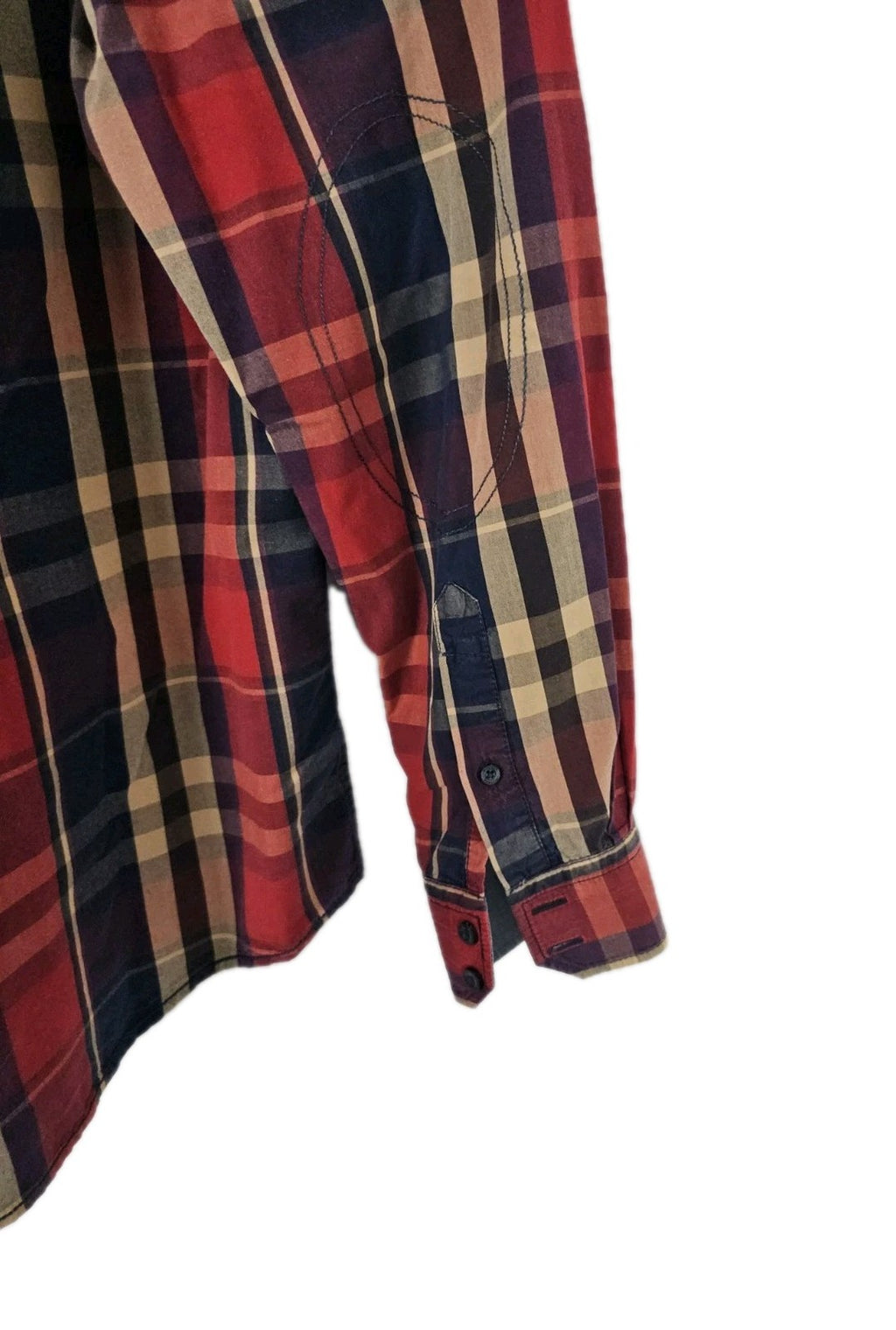 EK8993 Herren Hemd von Pioneer, rot/blau, Gr.M5