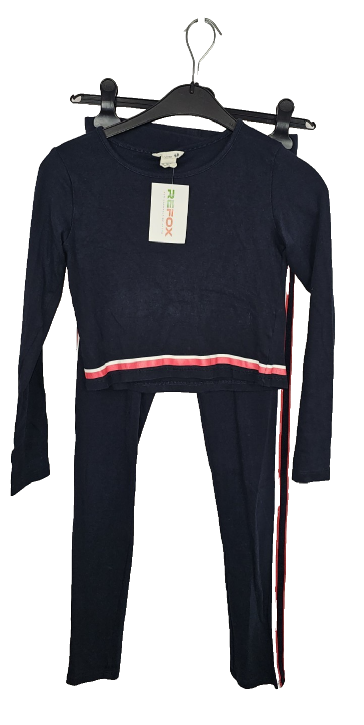 EK4453 2 Teiliges Set von H&M,  Dunkelblau,  Gr. 146/1520