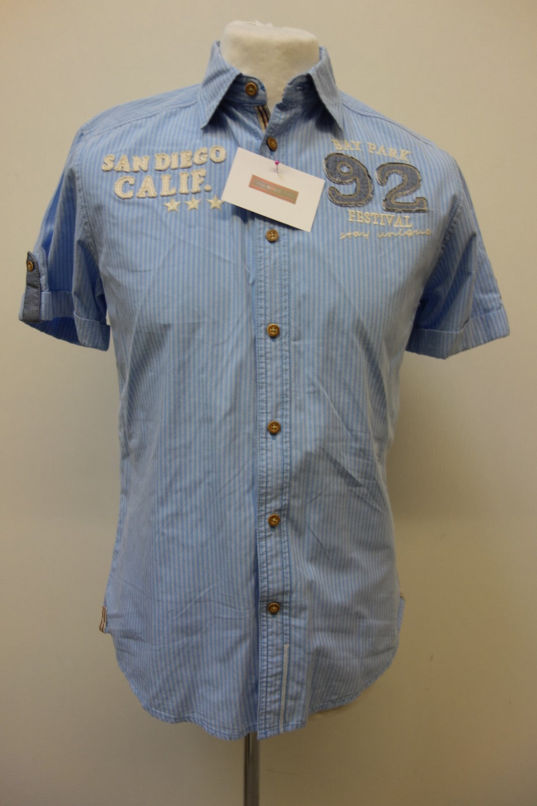 EK2312 Herren Hemd von Esprit, blau, Gr. S0
