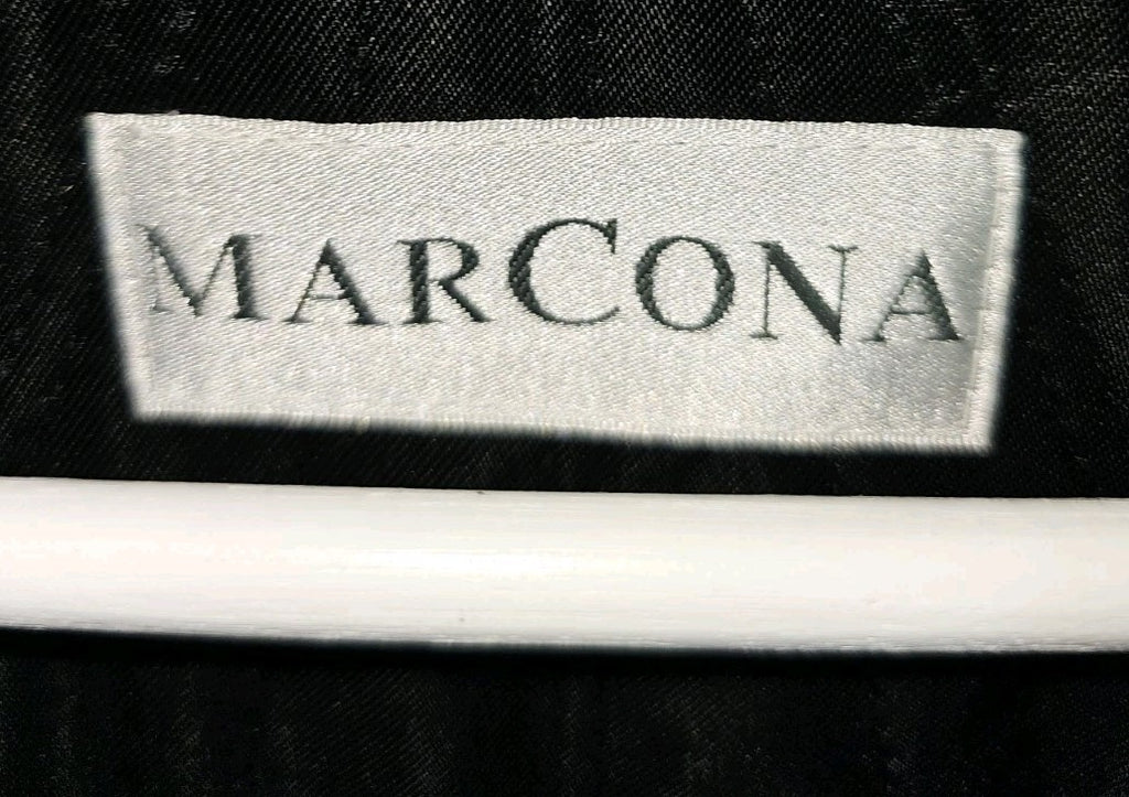 EK6015 Damen Mantel von MarCona, schwarz, Gr.20 2