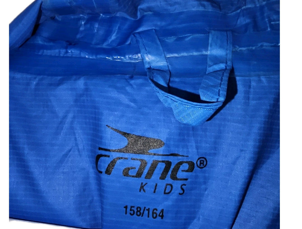 EK11041 Kinder Regencape von Crane, Blau, Gr. 158/1641