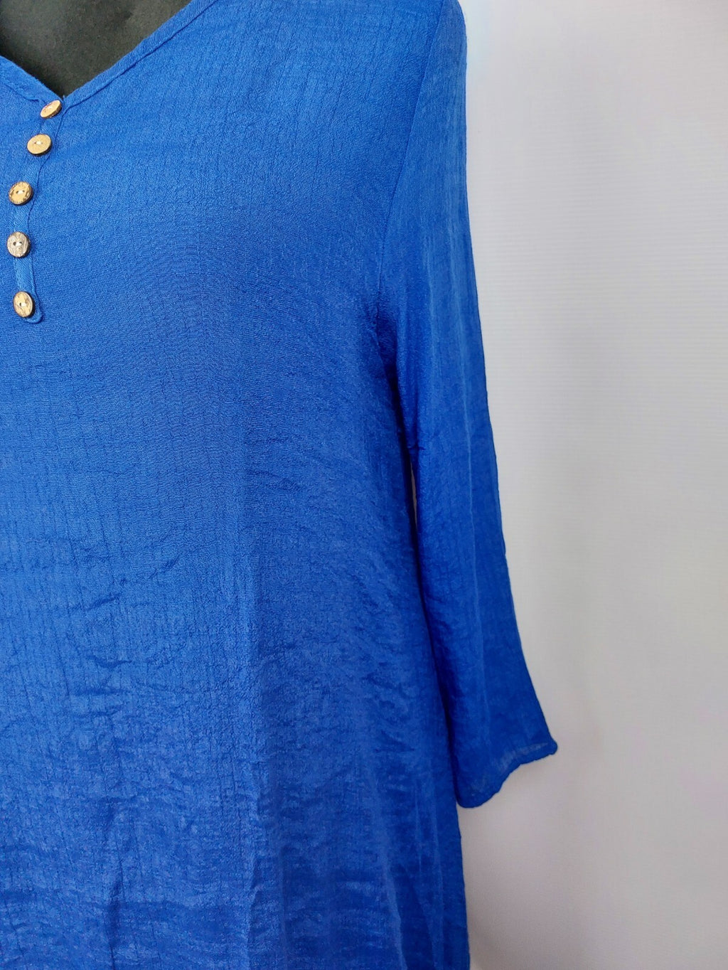 EK0016 Damen Kleid von Dayou, Royalblau, Gr. 4XL3