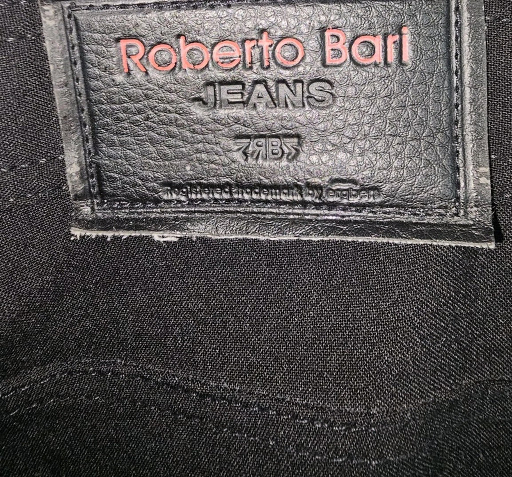 EK8527 Damen Jeans von Roberto Bari, schwarz, Gr.38/344
