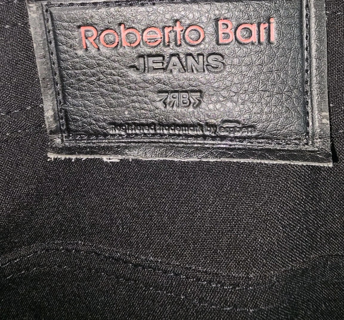 EK8527 Damen Jeans von Roberto Bari, schwarz, Gr.38/344