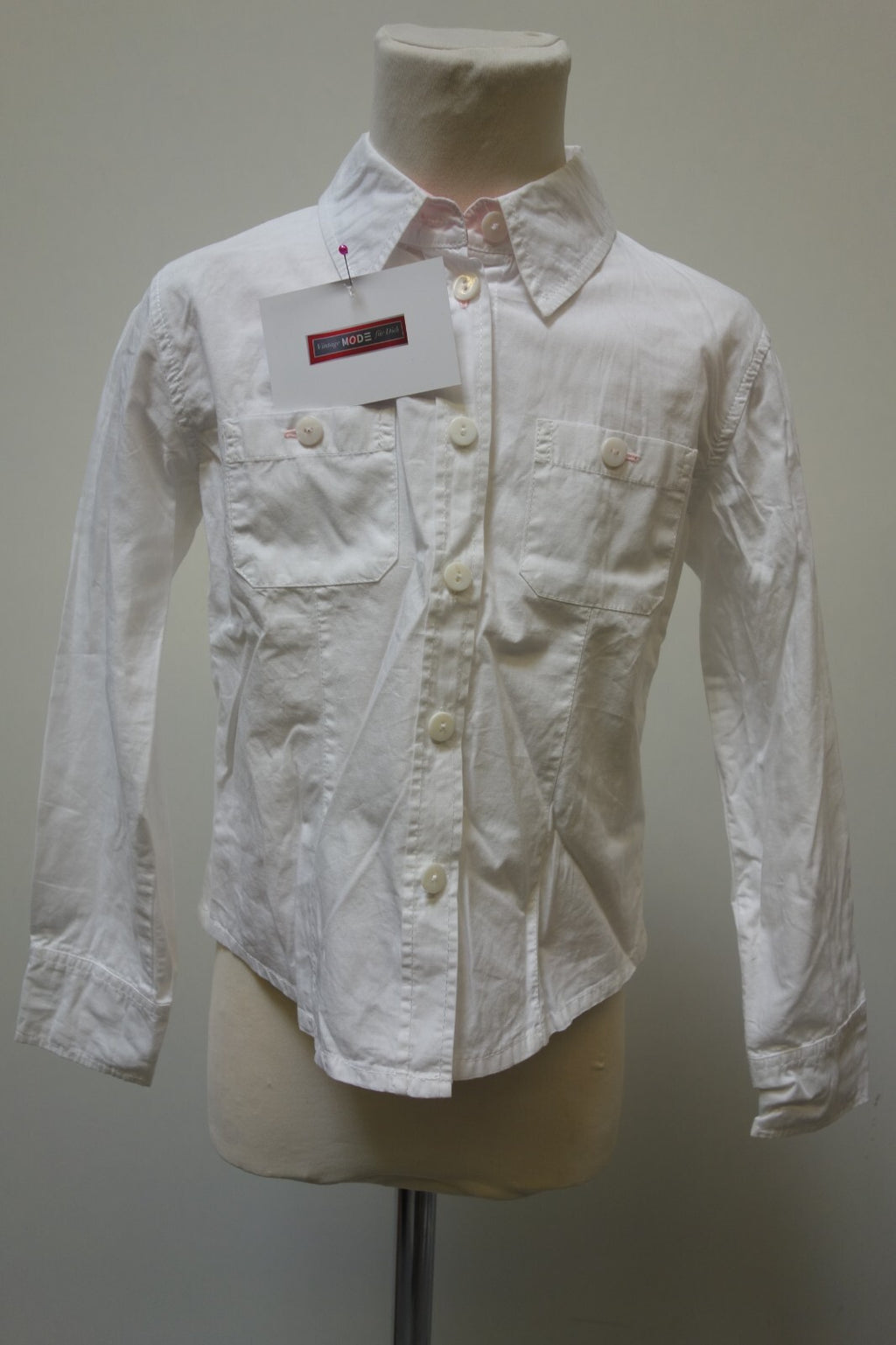EK3663 Mädchen Bluse von Käthe Kruse, weiß, Gr. 1220
