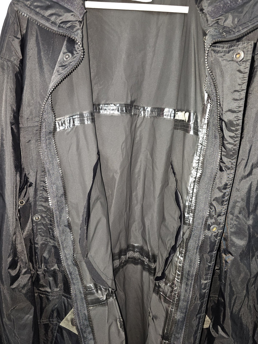 EK6365 Herren Regenjacke von Williee, schwarz, Gr.XL5