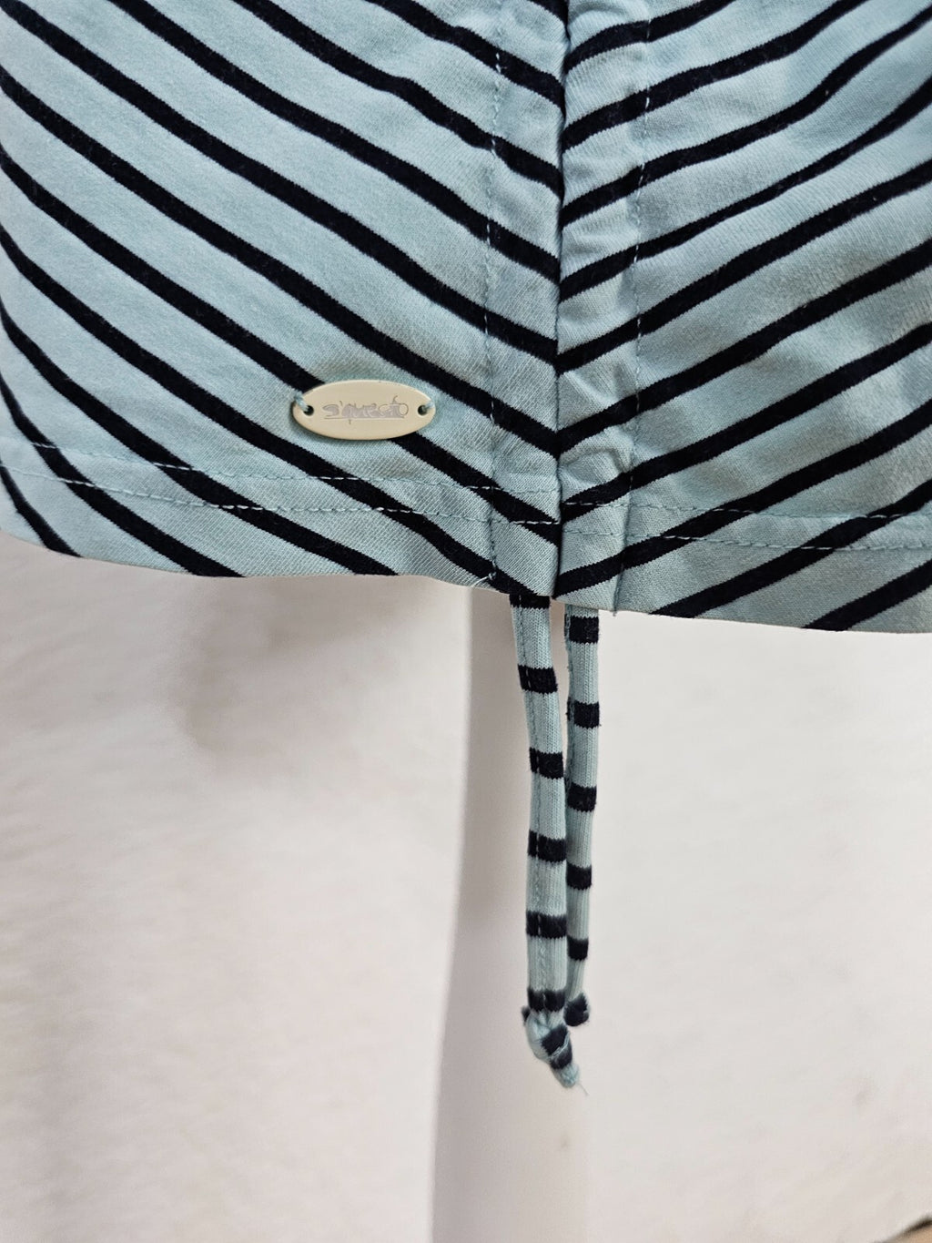 EK6306 Damen Kleid von S´questo, blau, schwarz gestreift, Gr. 425