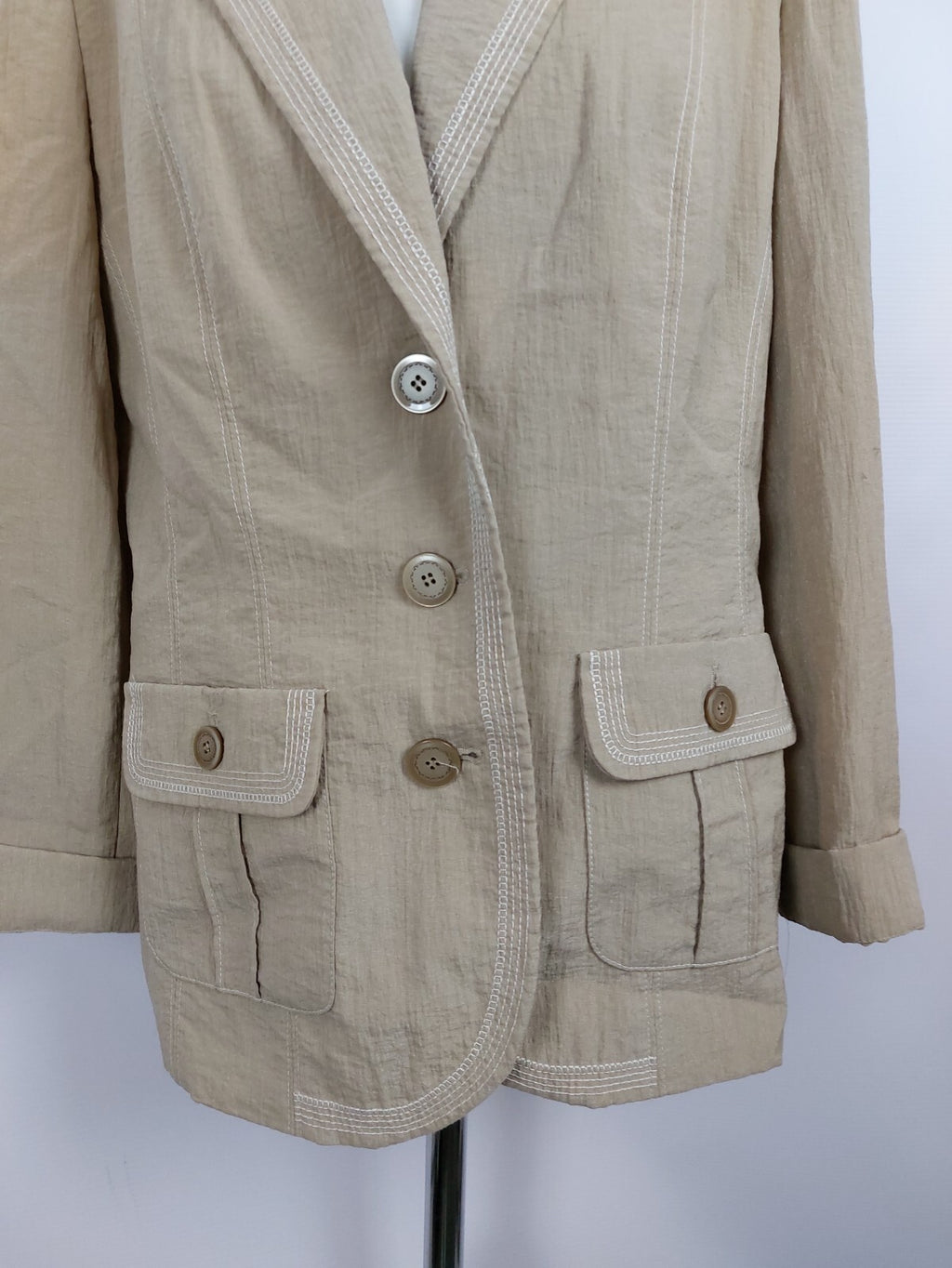 EK4593 Damen Blazer von Frank Walder, beige, Gr.401