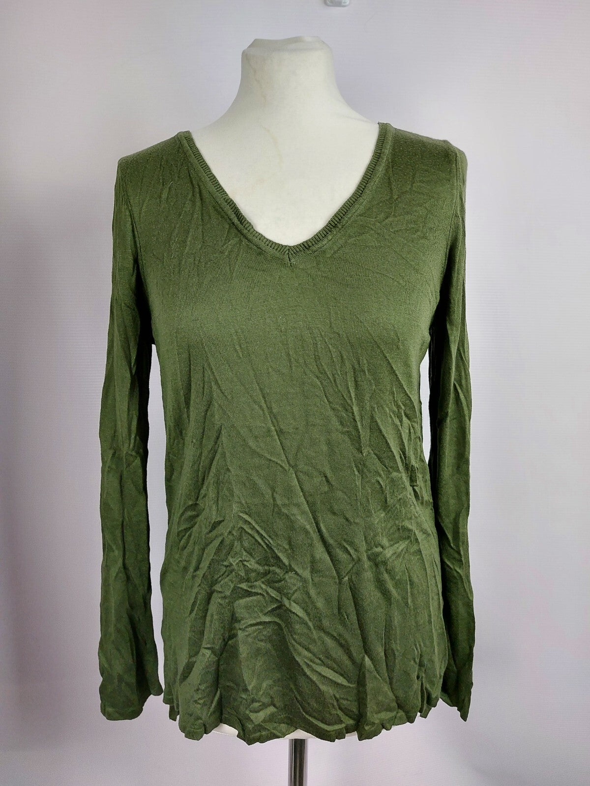 EK0044 Damen Pullover von Manni, grün, Gr.XS0