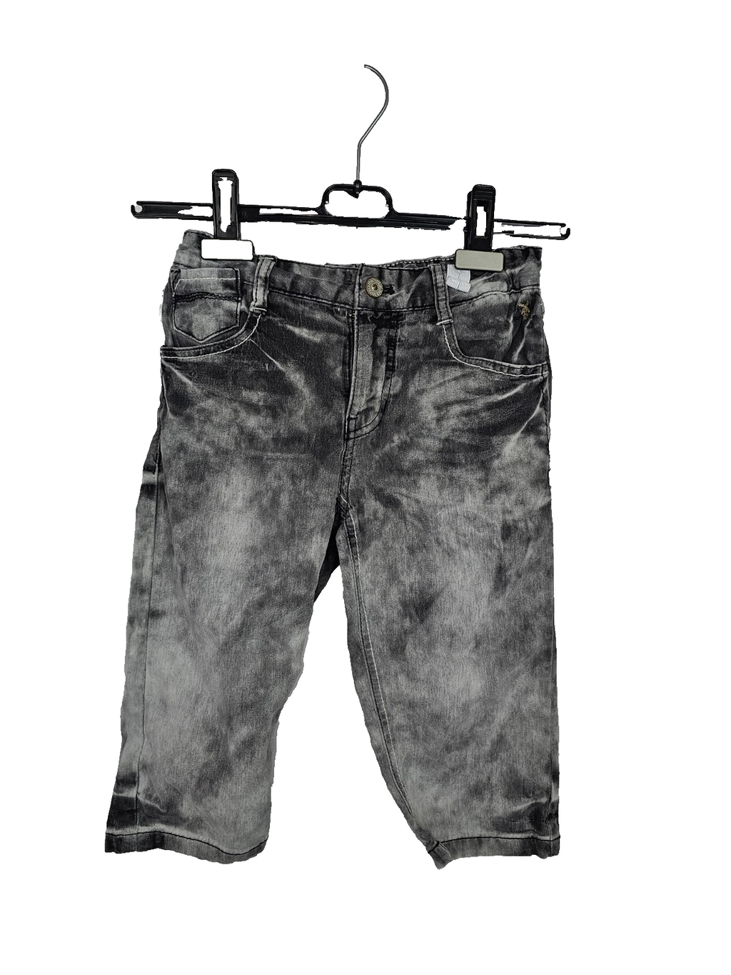 EK7129 Kinder Shorts von Norton Jeans, Grau, Gr.90