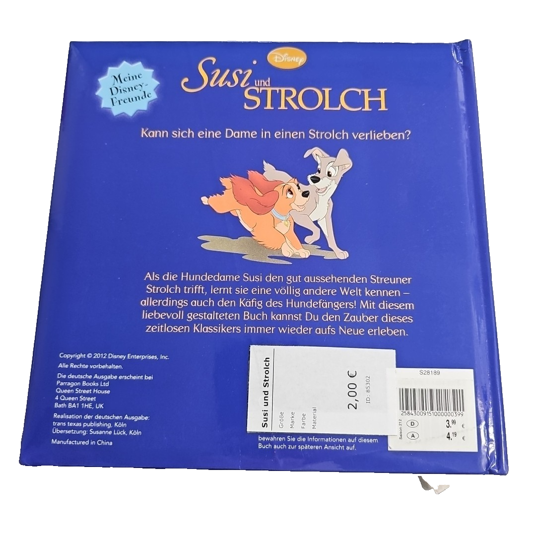 EB2947 Susi und Strolch von Anica Richter (2020, Gebundene Ausgabe)1