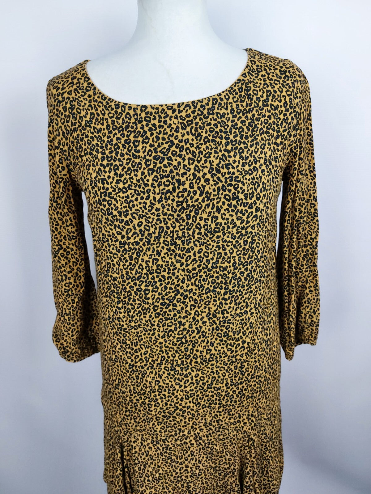 EK2963 Damen Kleid von edc, Leo Muster, Gr. 342