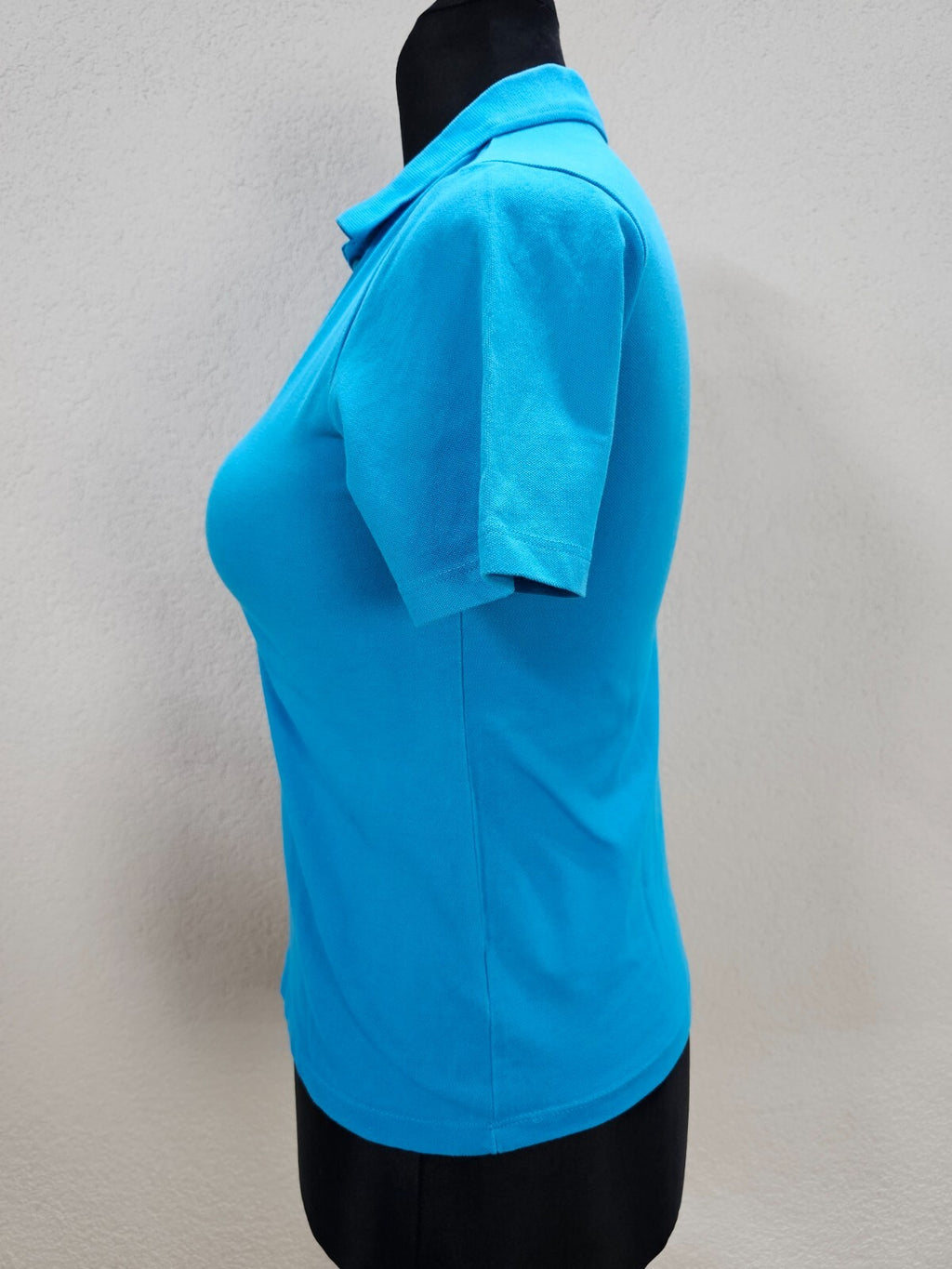 EK6092 Damen Polohirt von Karstadt, blau, Gr. 382