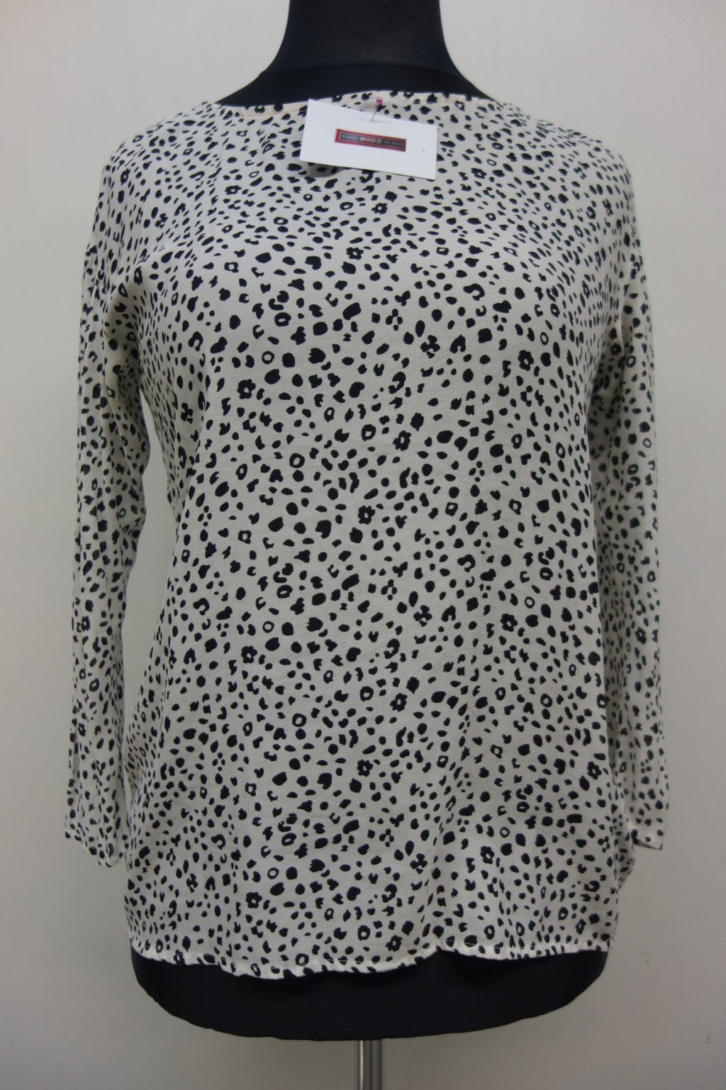 EK2350 Damen Bluse von Esprit, weiß-schwarz, gr. 360