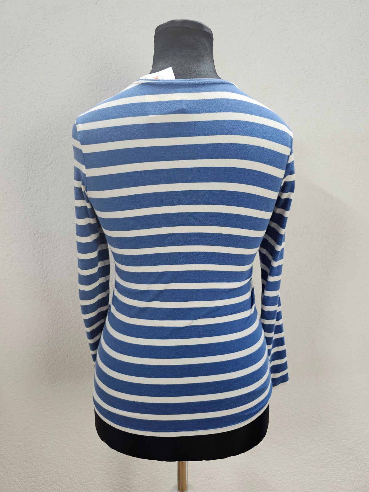 EK6240 Damen Langarmshirt von Atmosphere, weiß-blau, Gr.404