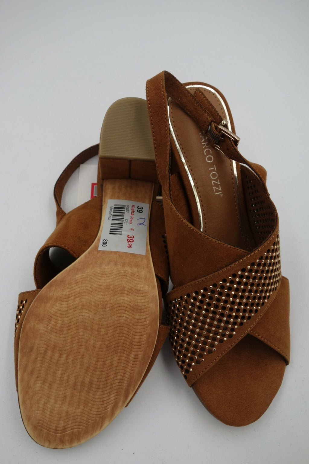 ES0290 Damen Sandalen, braun von Marco Tozzi, 395