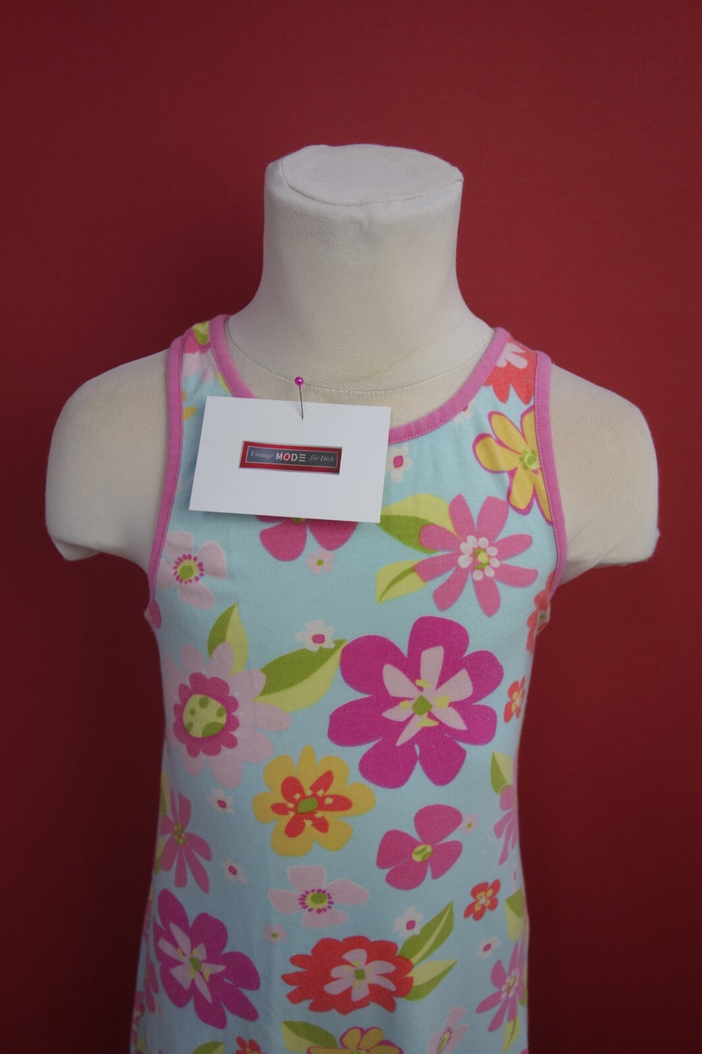 EK3904 Mädchen Kleid von UnitedColorsOf Benetton, pink, Gr. 110/1161