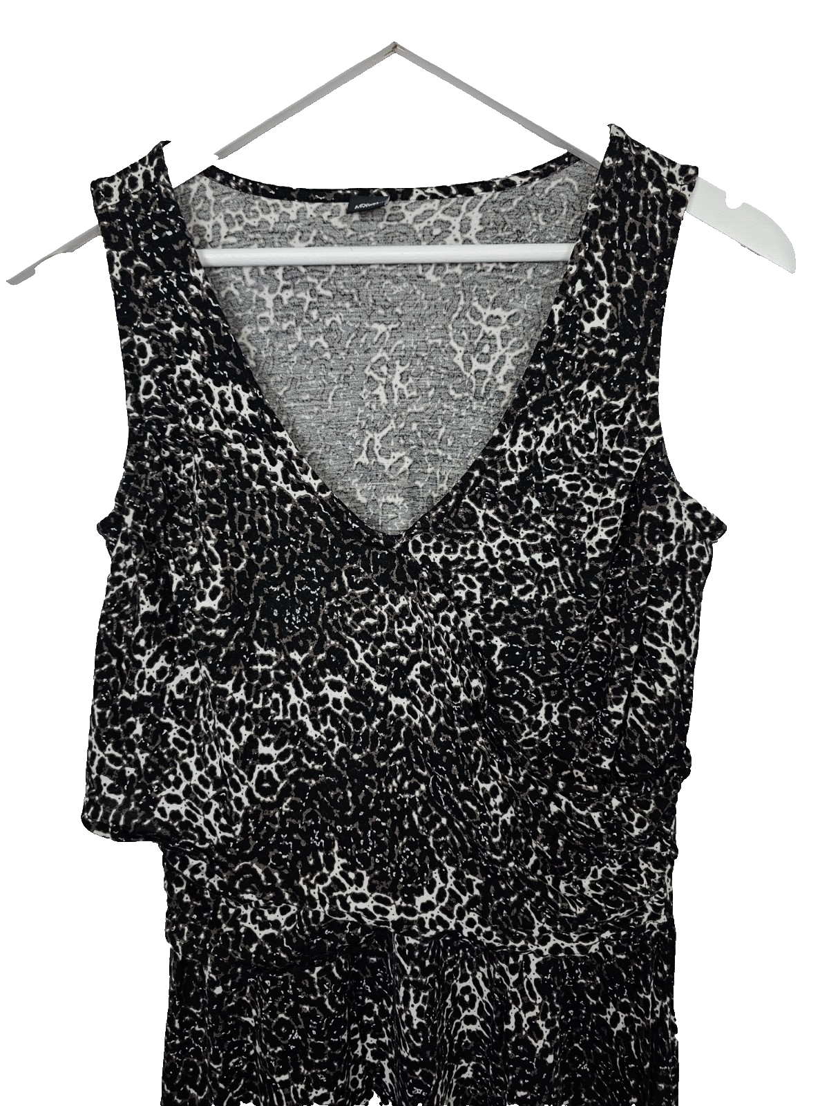 EK7961 Damen Kleid von s.Oliver, Leo Muster, braun-schwarz, Gr.362