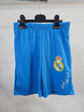 EK5772 Jungen Sporthose kurz von Real Madrid, blau, Gr. 104/1100