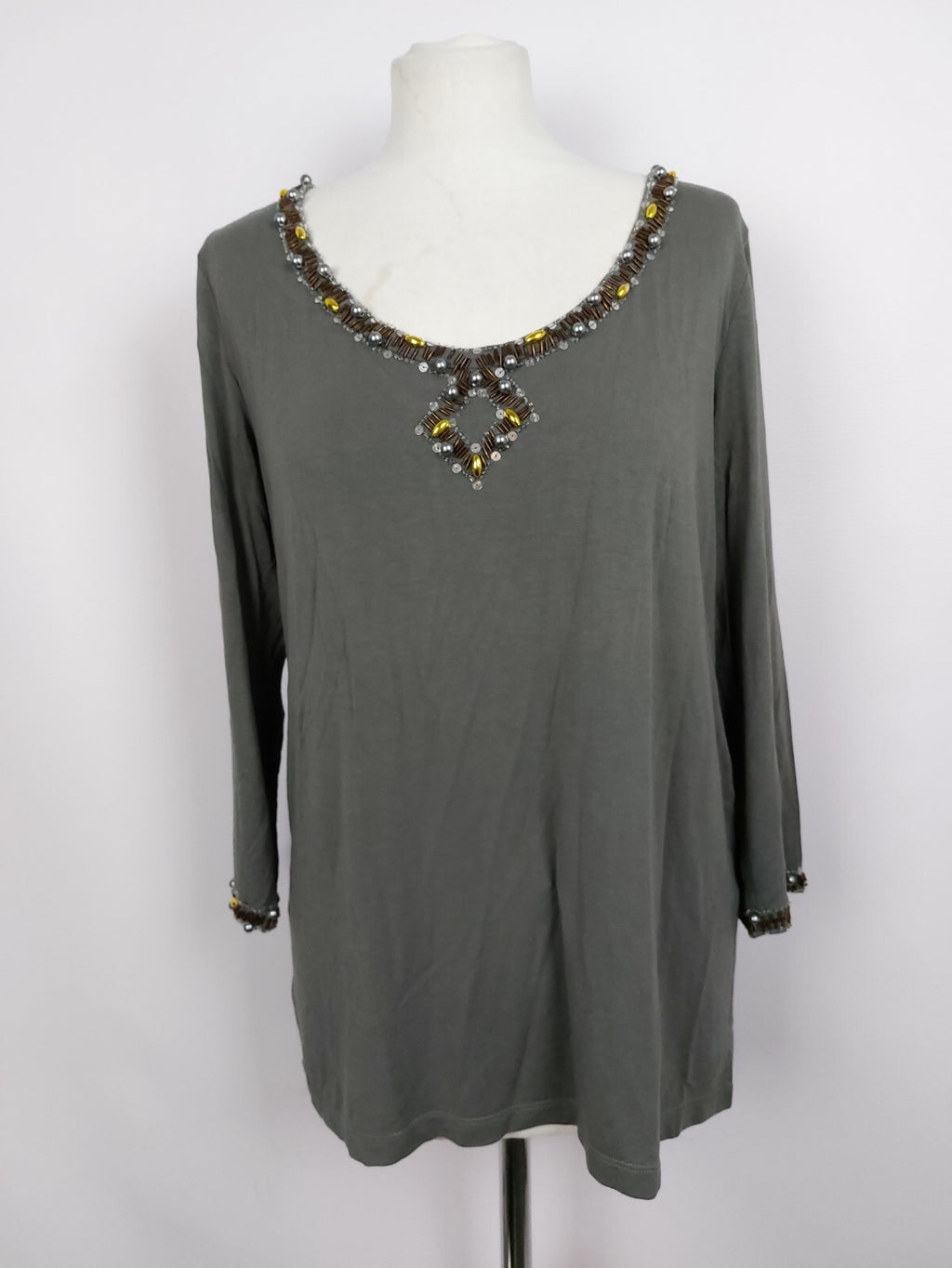 EK4427 Damen Shirt von Emilia Lay, grau, Gr.420
