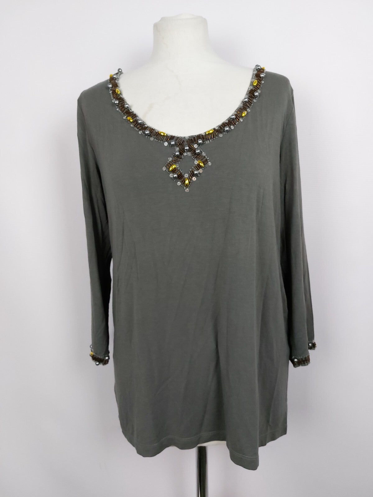 EK4427 Damen Shirt von Emilia Lay, grau, Gr.420