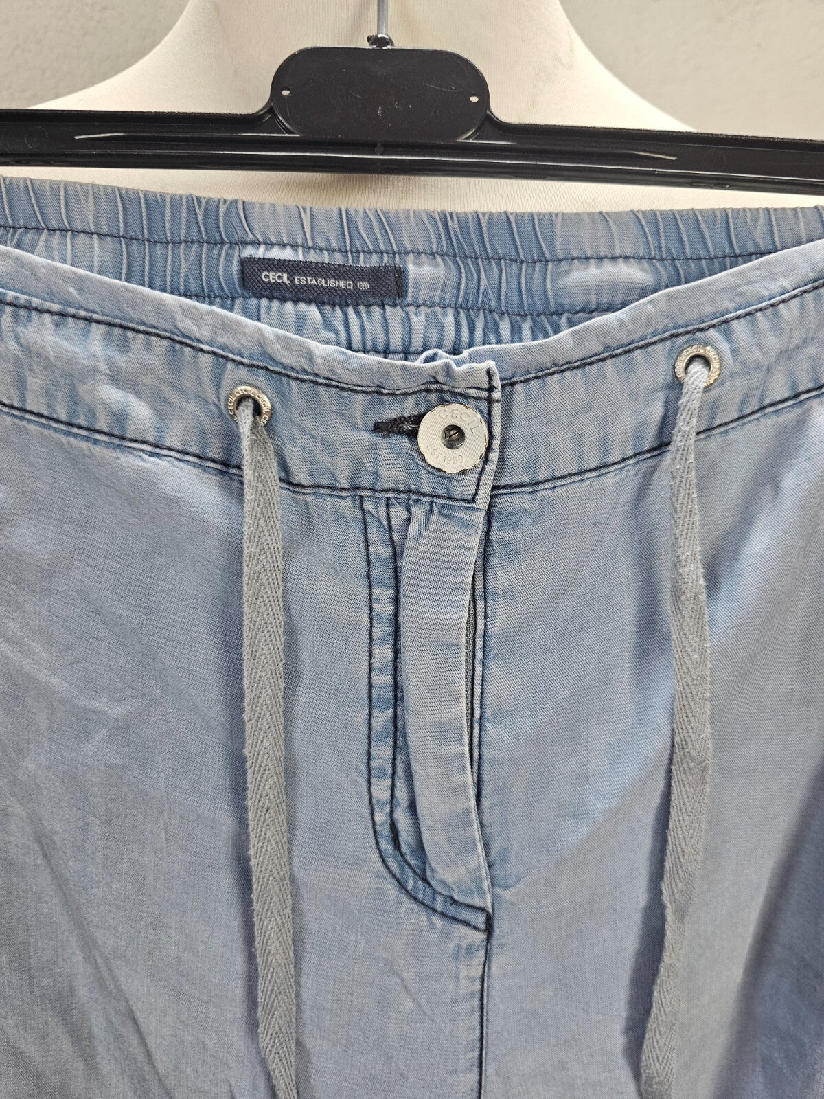 EK0282 Damen kurze Hose von Cecil, blau, Gr. W311