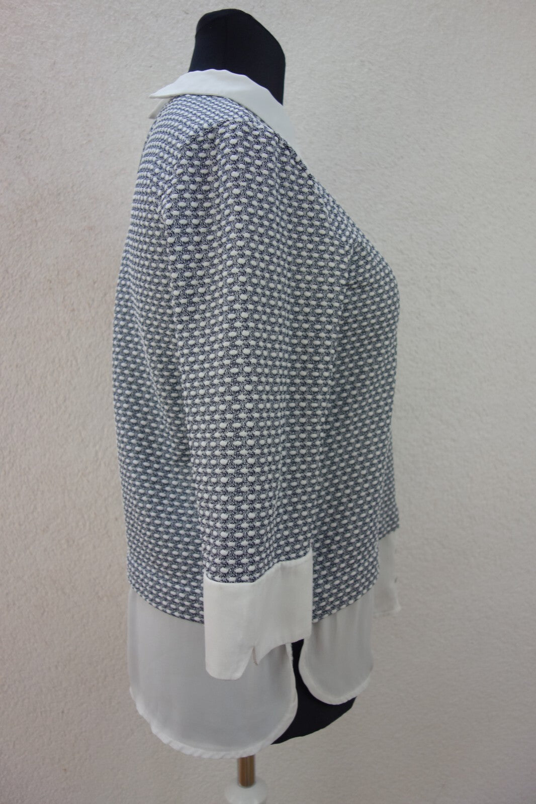 EK1759 Damen Oberteil von Otto, schwarz/weiß, Gr. 442