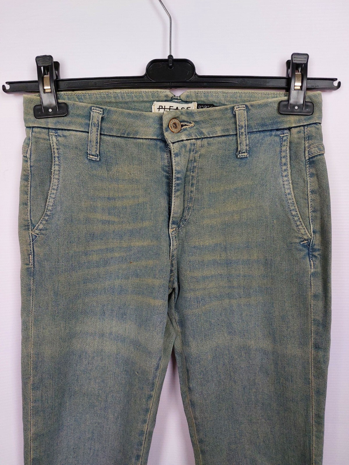 EK0720 Damen Jeans von Please, blau, Gr.XXS1
