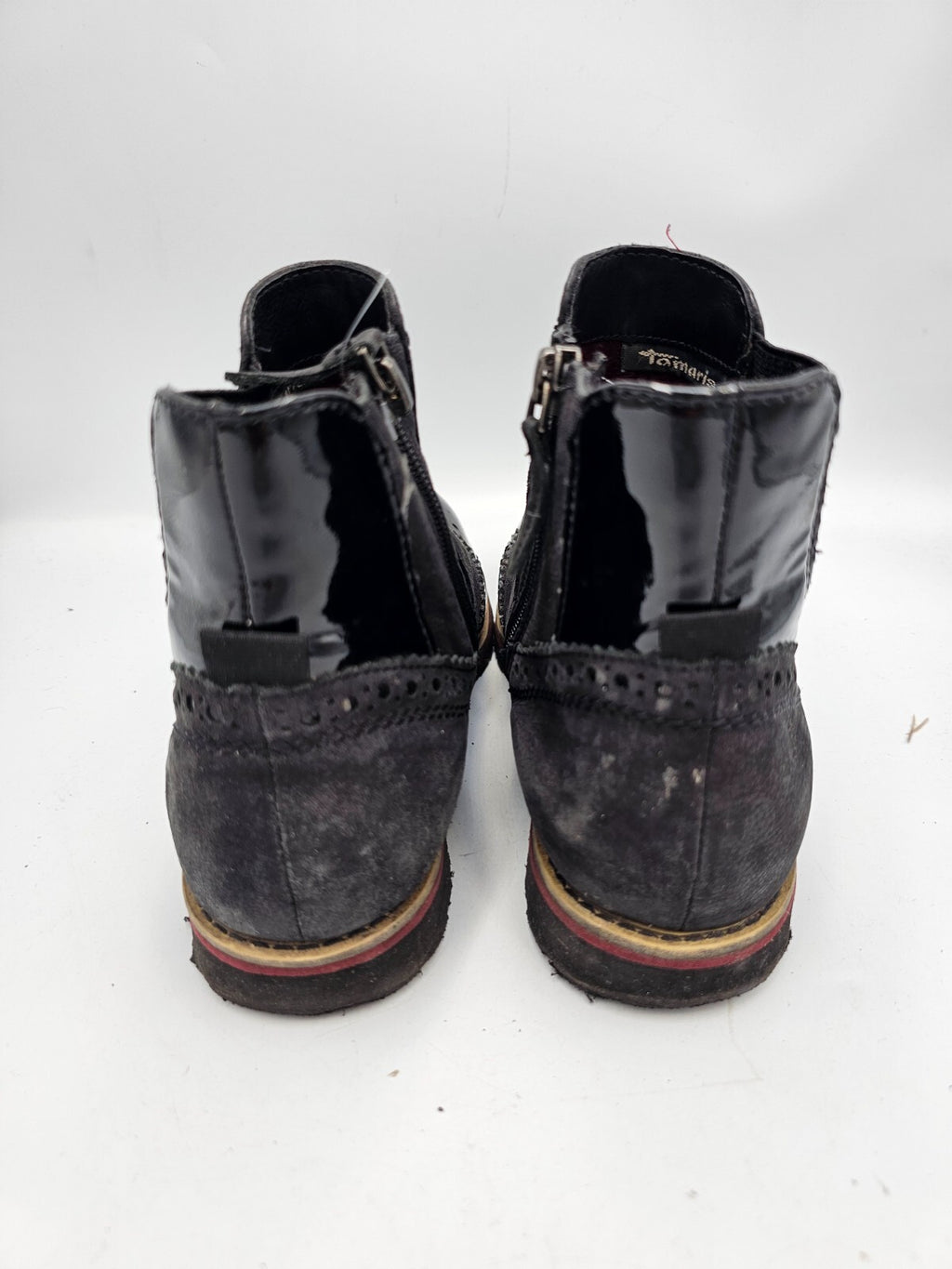 ES0120 Damen Stiefelette von Tamaris, schwarz, Gr.374