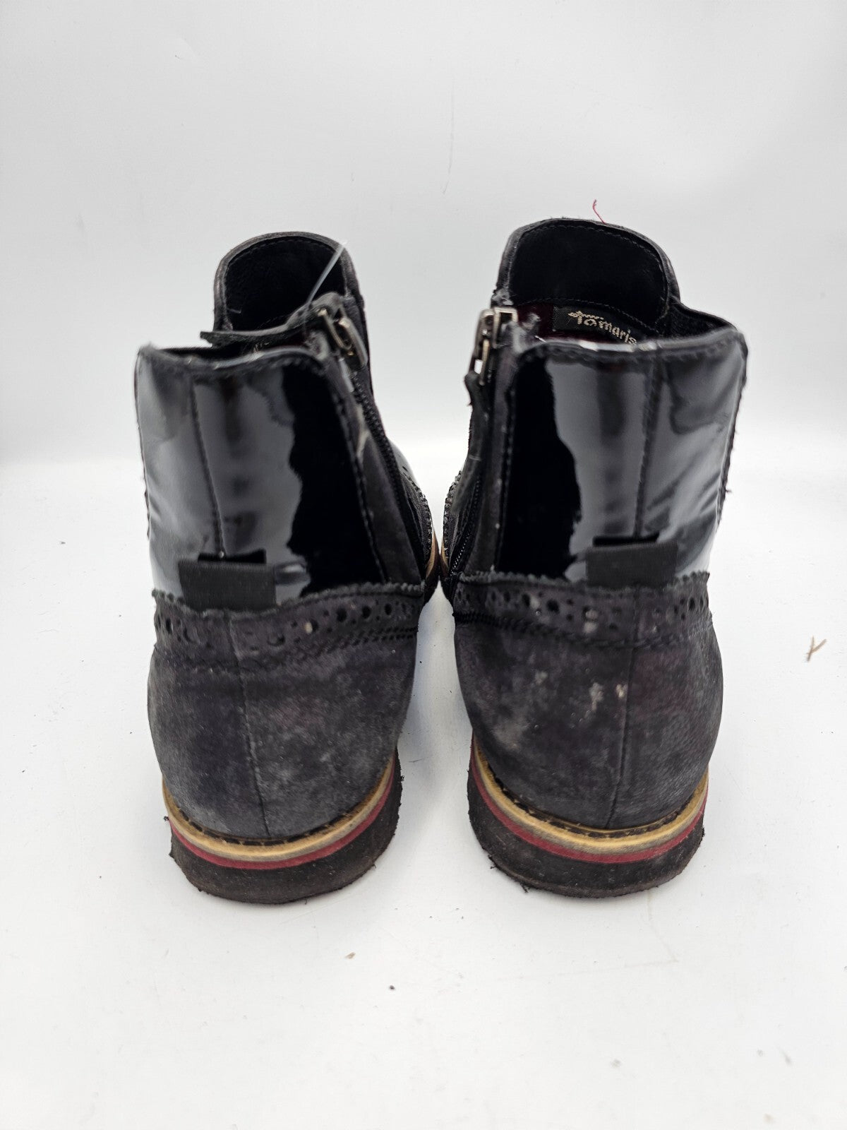 ES0120 Damen Stiefelette von Tamaris, schwarz, Gr.374