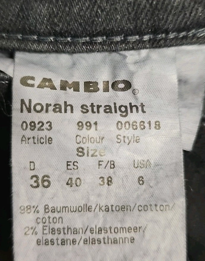 EK9011 Damen Jeans von Cambio, schwarz, Gr.364