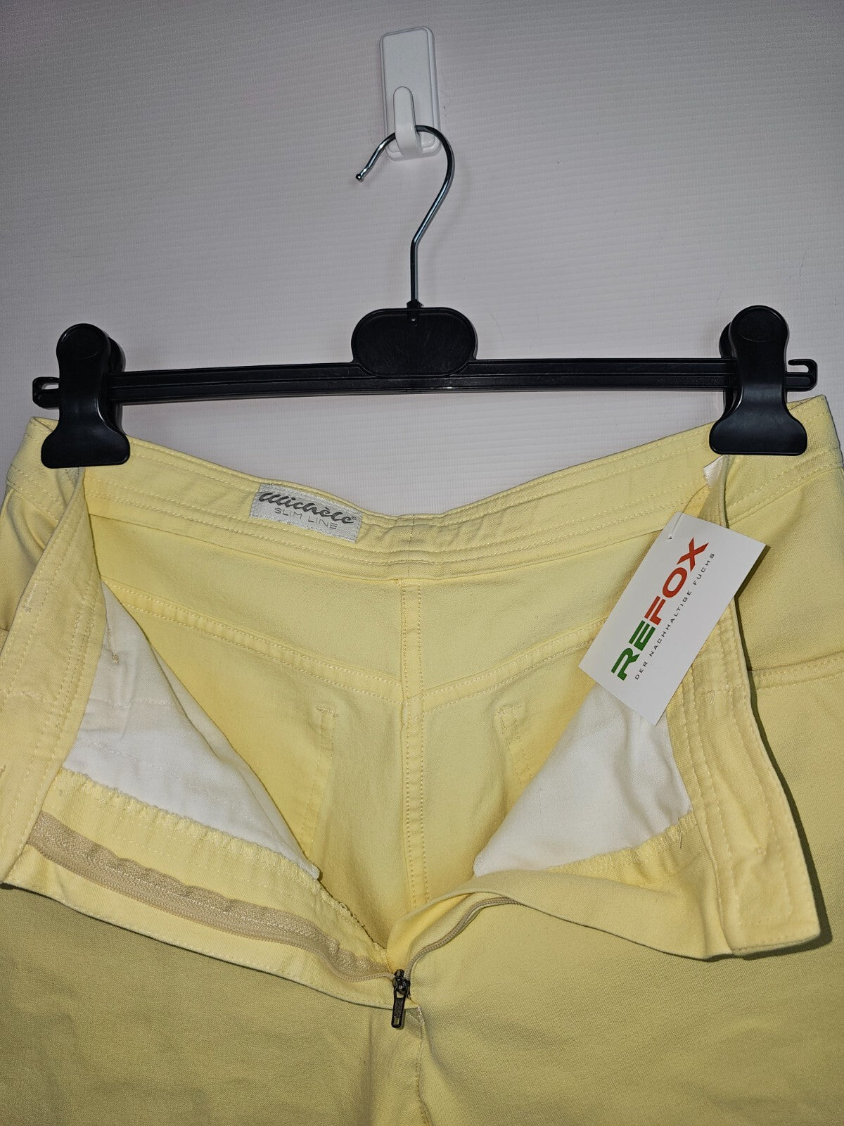 EK0751 Damen Stoffhose von Michèle, Gelb, Gr.: 424