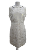 EK2852 Damen Kleid von Little Mistress, weiß/gold, Gr. 420
