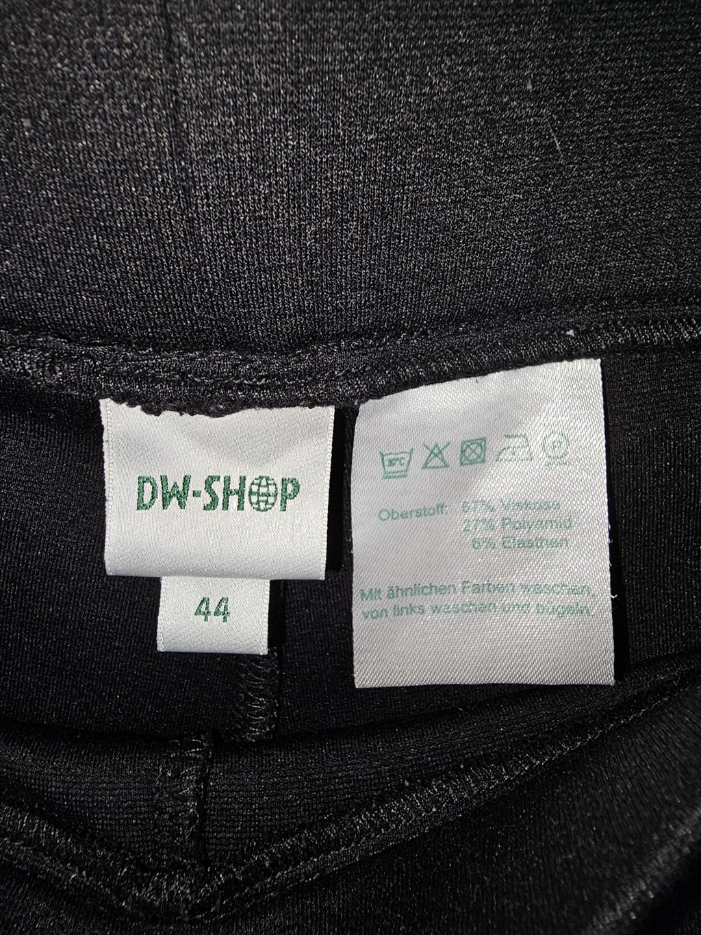 EK4594 Damen Hose von DW- Shop, schwarz, Gr.441
