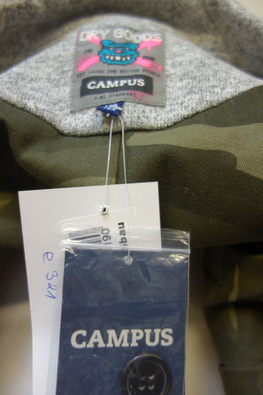EK0321 Mädchen Blazer von Campus, grau, Gr. 158/1645