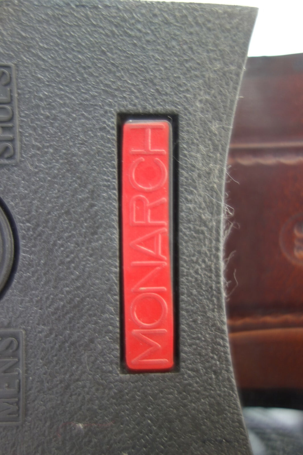 ES0314 Herren Halbschuhe von Monarch, schwarz, Gr. 9,56