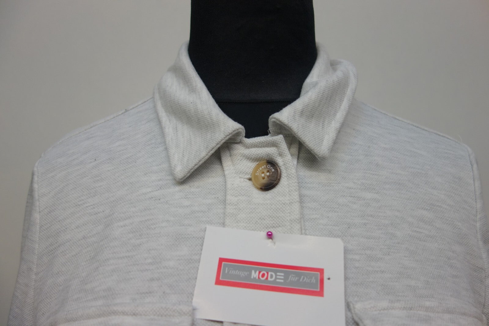 EK1813 Damen Jacke von Street One, grau, Gr. 421