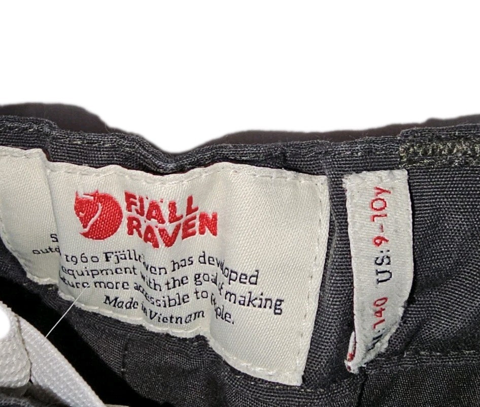 EK11300 Kinder Hose von Fjäll Räven, Grau, Gr. 1401