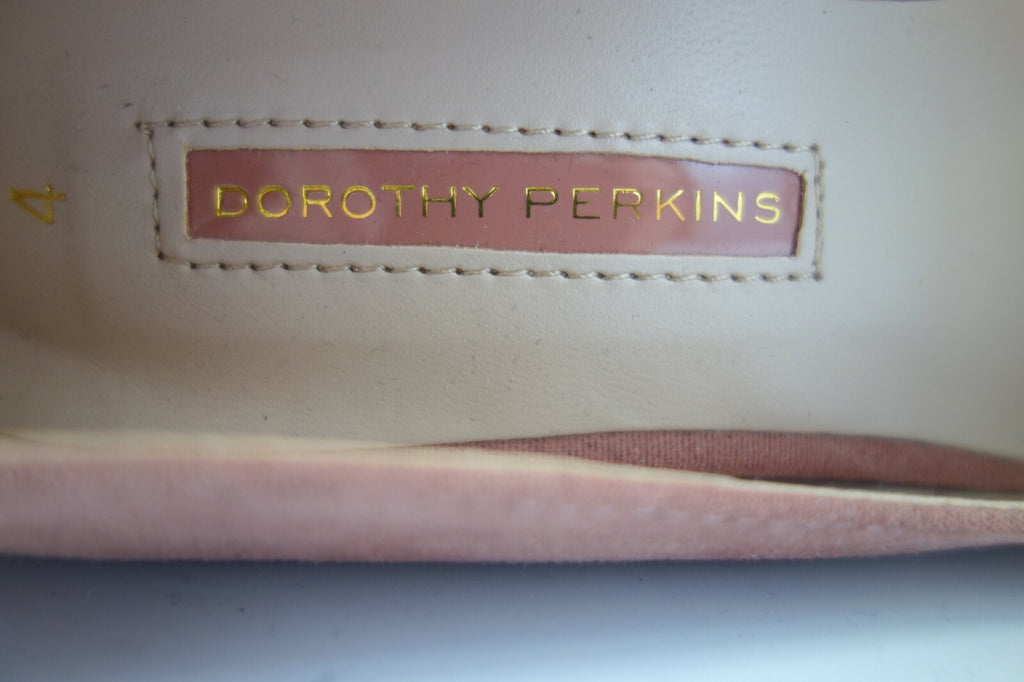 ES0637 Damen Pumps von Dorothy Perkins, altrosa, Gr. UK44