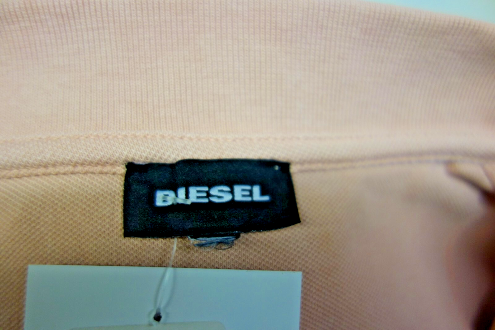 EK1249 Damen Poloshirt  von Diesel, altrosa, Gr. M/L5