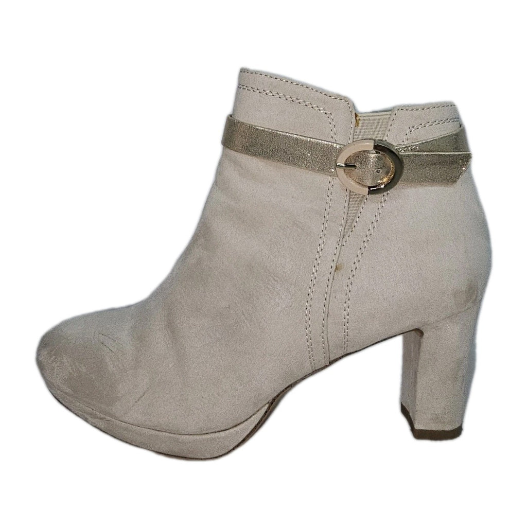 ES769 Damen Stiefelette von Tamaris, Cremeweiß, Gr.372