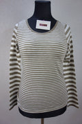 EK1388 Damen Langarmshirt von edc, gestreift, Gr. L0