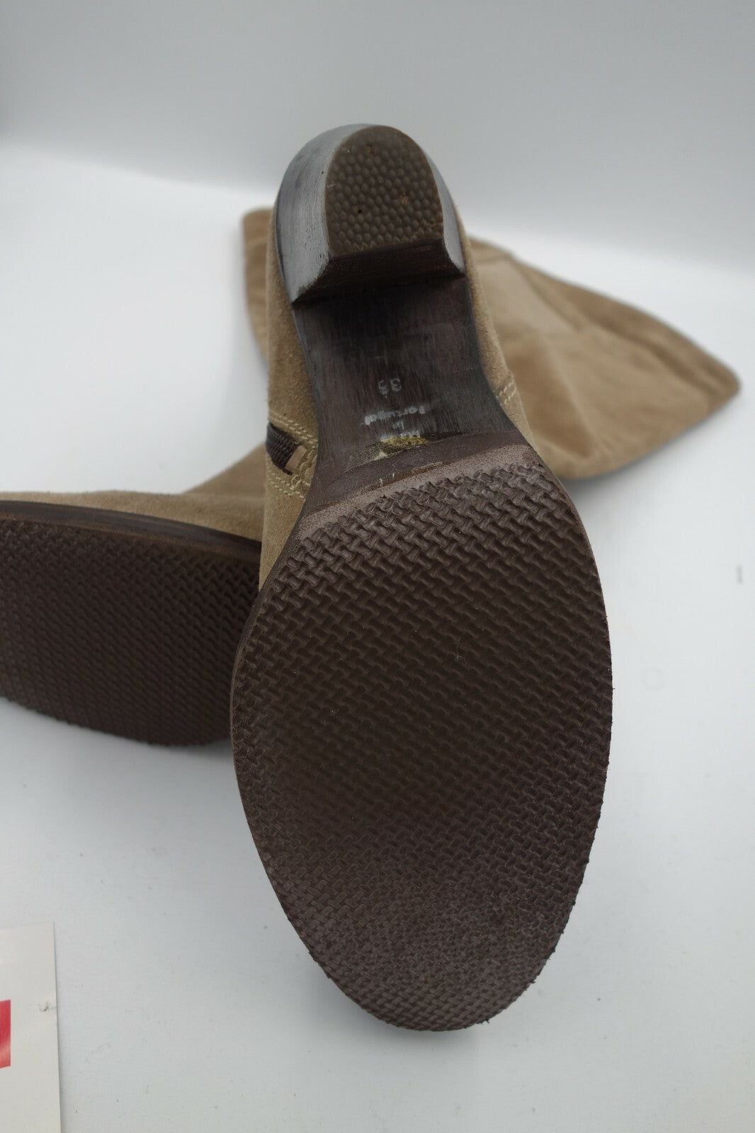 ES0137 Damen Stiefel, beigebraun in 362