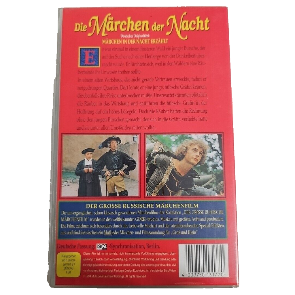 EB2464 Die Märchen der Nacht, Der große Russische Märchenfilm | VHS 1