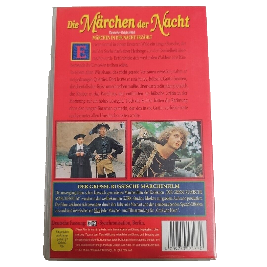EB2464 Die Märchen der Nacht, Der große Russische Märchenfilm | VHS 1